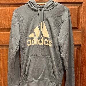Adidas Charcoal Gray Men's Hoodie